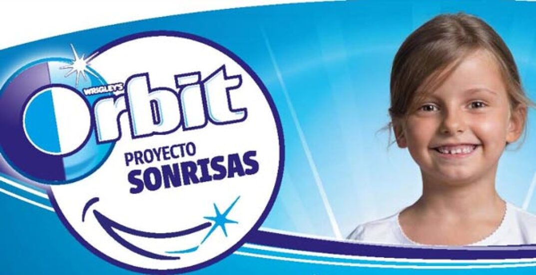 Orbit, el chicle solidario