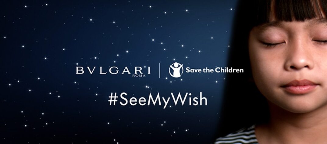 Cierra los ojos con Bvlgari para Save The Children