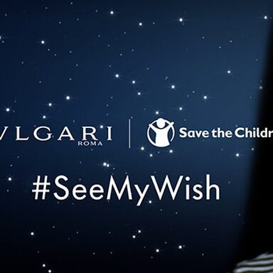 Cierra los ojos con Bvlgari para Save The Children