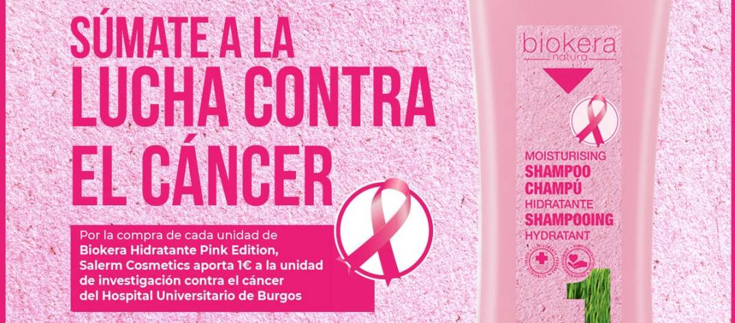 Salerm Biokera Pink, el champú solidario contra el cáncer