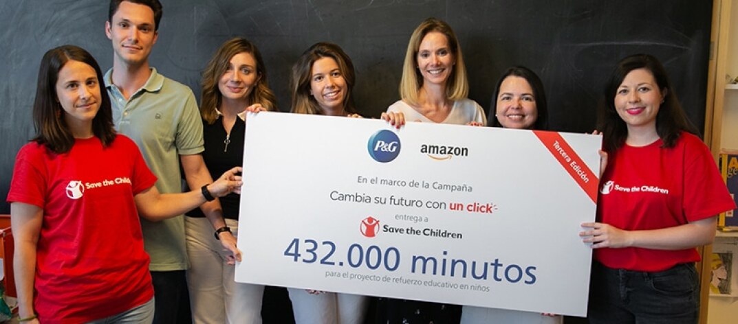 Cambia su futuro con un click: la campaña de P&G y Save The Children