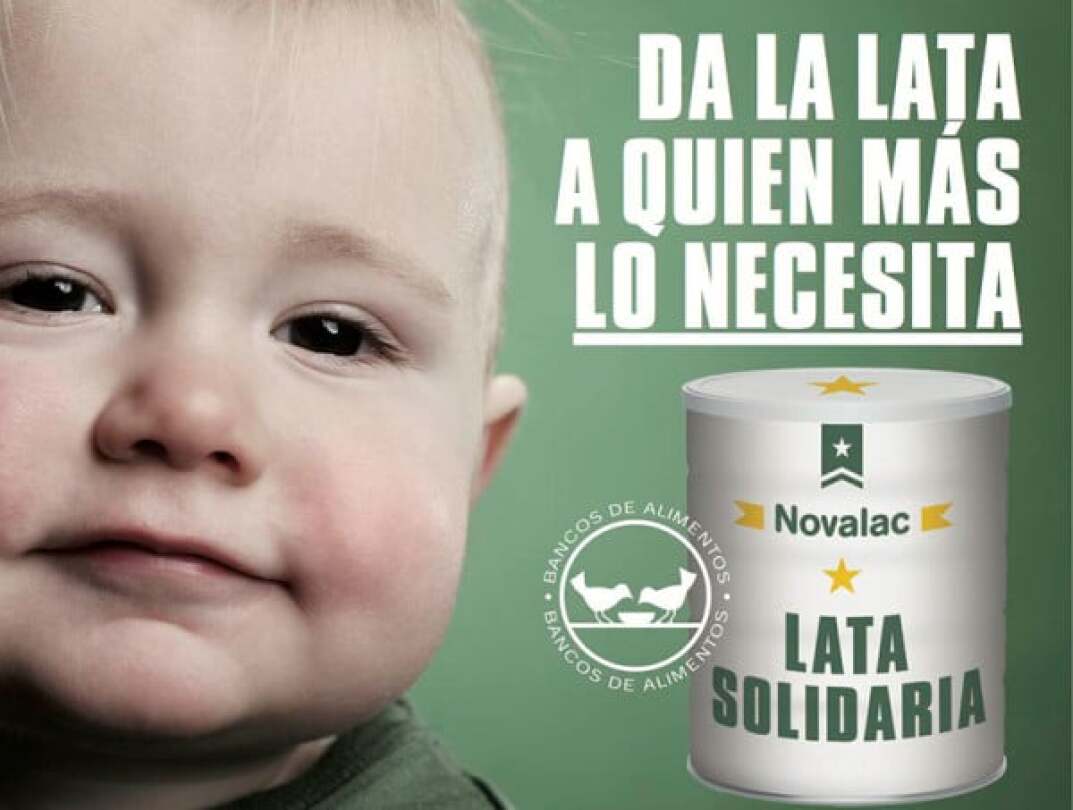 Novalac da la lata a quien más lo necesita