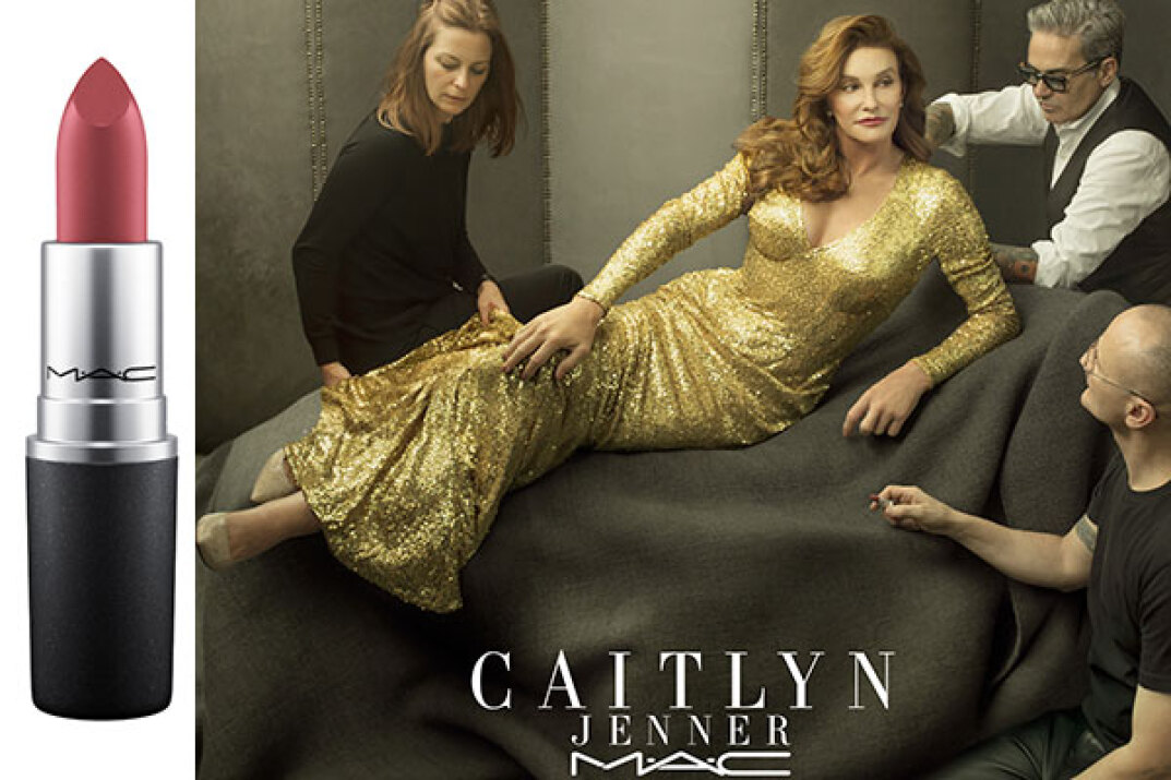 Caitlyn Jenner  y el pintalabios solidario Finally Free de M.A.C