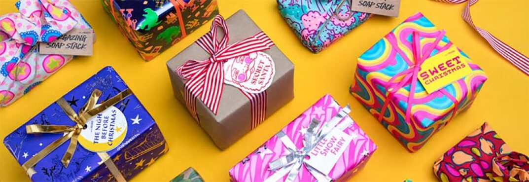 Regalos Lush. Opciones éticas y sostenibles.