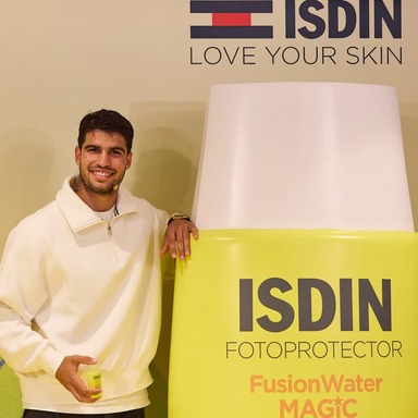 ISDIN y Carlos Alcaraz presentan el nuevo fotoprotector Fusion Water Magic by Alcaraz