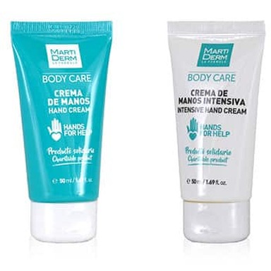 Hands for Help Martiderm: cremas de manos 100% solidarias