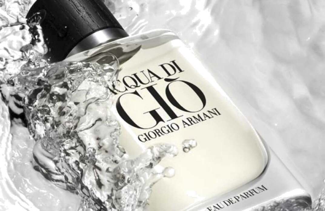 Armani Acqua di Giò el poder eterno del mar en un frasco rellenable