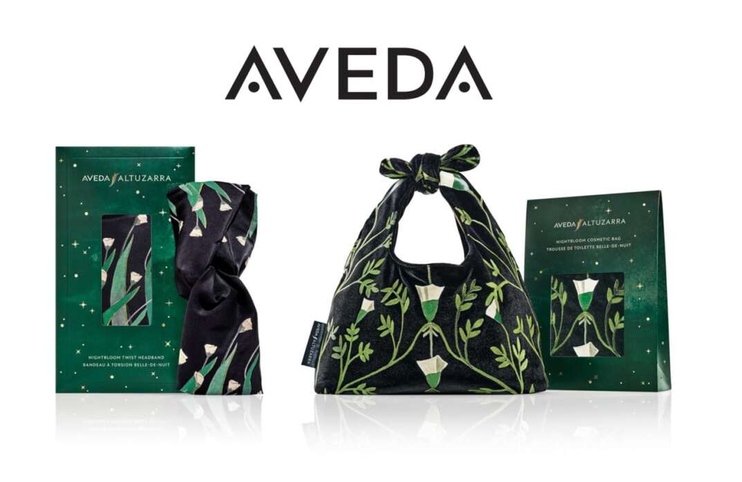 Joseph Altuzarra viste de naturaleza y belleza los cofres navideños de Aveda