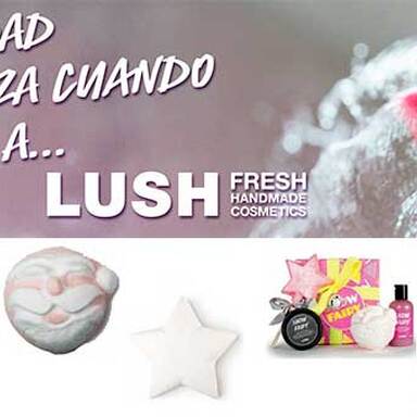 Una Navidad de baños relajantes con Lush Cosmetics