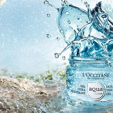 Réotier, la fuente de hidratación de L'Occitane