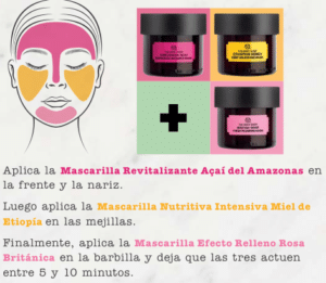 Mascarillas faciales The Body Shop