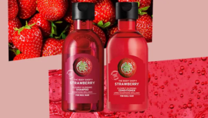 cabello: champú y acondicionador jenjibre The Body Shop