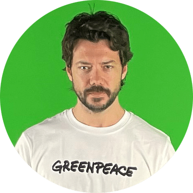 Green Peace y Álvaro Morte 